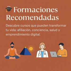 Cursos recomendados sobre espiritualidad, salud y emprendimiento digita