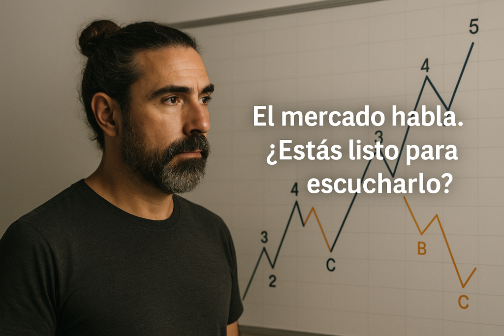 Frase inspiradora sobre las Ondas de Elliott: El mercado habla. ¿Estás listo para escucharlo?