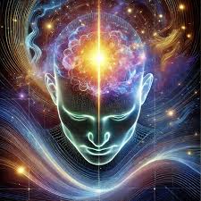 Representación visual de la expansión de la conciencia superior