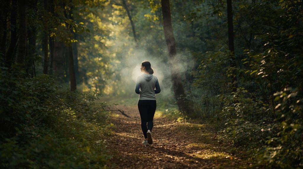 Integración de la respiración consciente en la vida diaria, proceso sostenible sin desgaste mental.