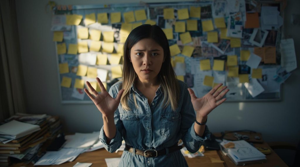 Frustración inicial del afiliado principiante que busca claridad y un sistema para organizarse sin depender de seguidores.