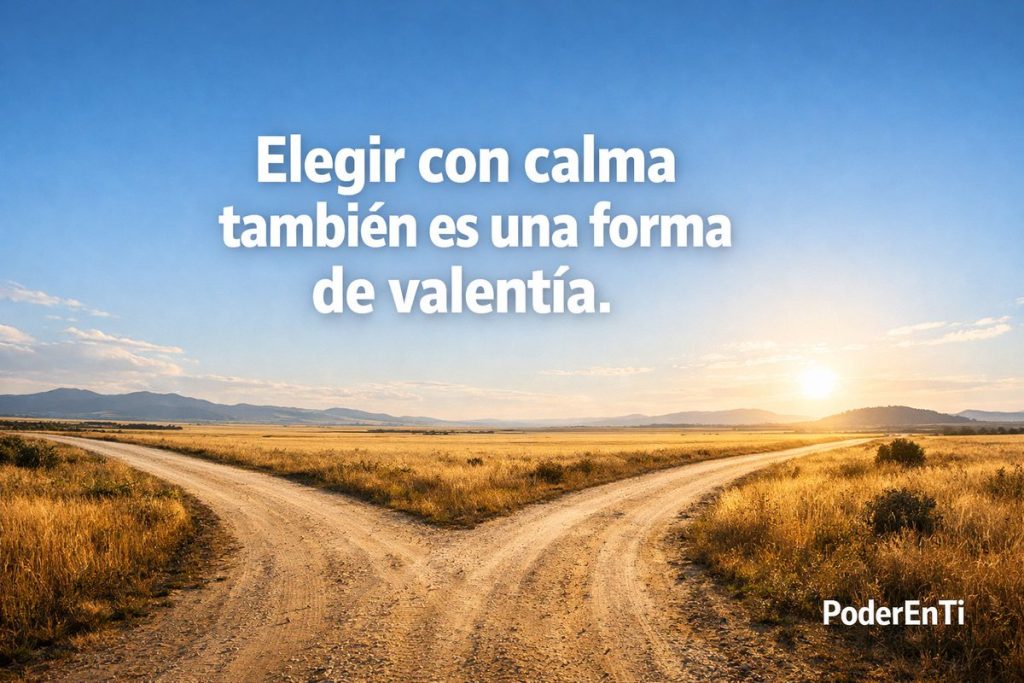 Dar el siguiente paso con claridad y criterio