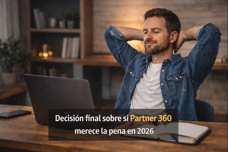 Decisión final sobre si Partner 360 merece la pena en 2026