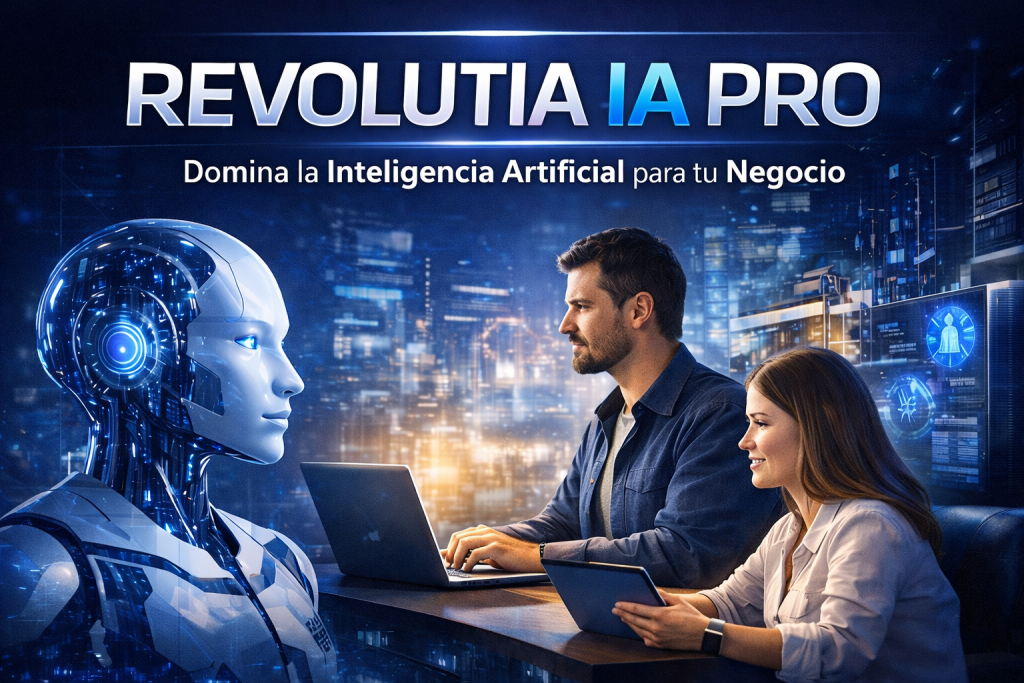 Revolutia IA Pro formación en inteligencia artificial aplicada a negocio y automatización