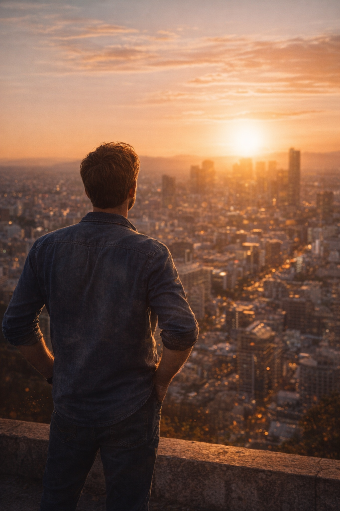 persona tomando una decisión importante para empezar a generar ingresos online desde cero