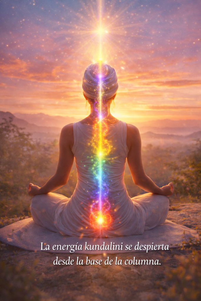 energia kundalini columna vertebral yoga