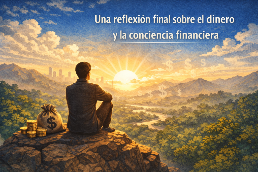 reflexion sobre educacion financiera libertad financiera y conciencia del dinero