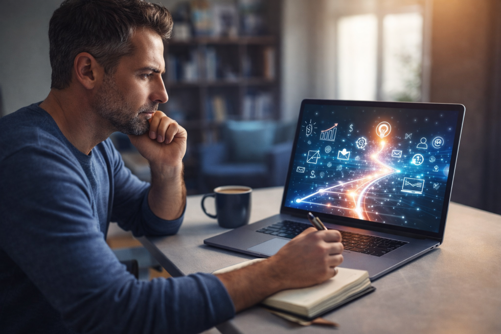 reinventarse profesionalmente a los 40 aprendiendo habilidades digitales