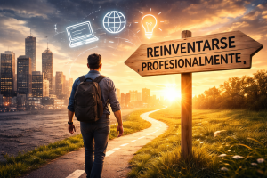 Cómo reinventarse profesionalmente a los 40 (guía realista para empezar de cero)