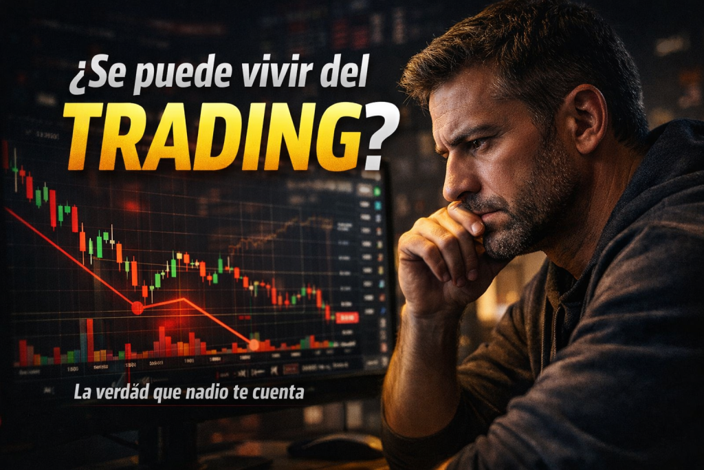 se puede vivir del trading en 2026 experiencia real trading