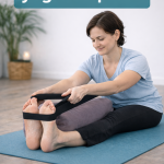 yoga adaptado práctica con apoyo para mejorar movilidad y bienestar corporal